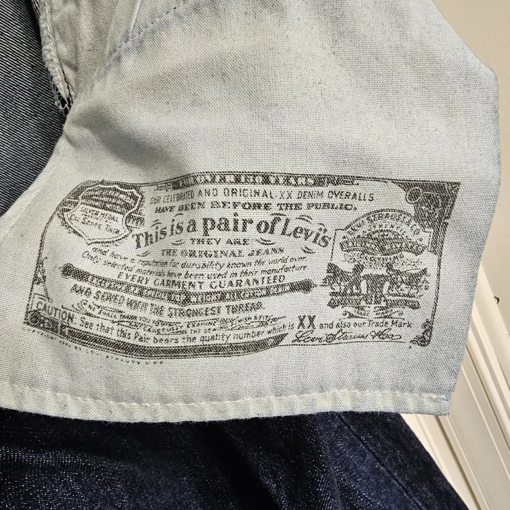 Men's 501 Levi's WPL 423 Button Fly Jeans Size 36x36